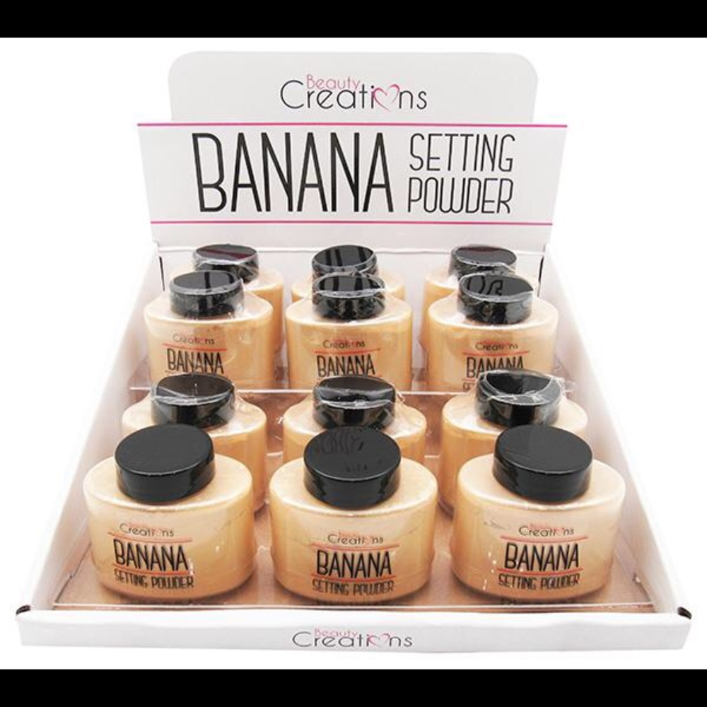 Banana setting powder